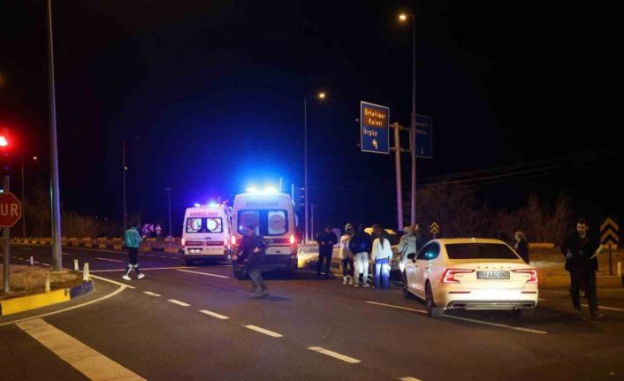 Nevşehir’de kırmızı ışık ihlali kazaya neden oldu: 2 yaralı
