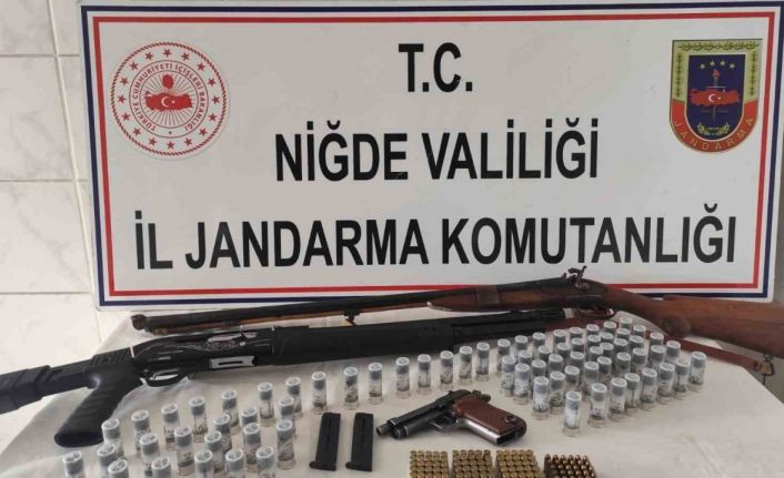 Niğde’de yasadışı silahlanmaya operasyon: 1 gözaltı