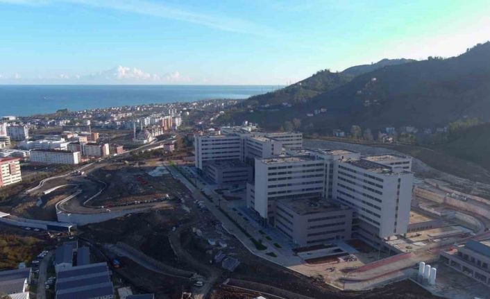 Ordu Şehir Hastanesi’nin altyapı çalışmaları tamamlandı