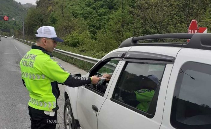 Ordu’da bir haftada 13 binden fazla araç ve sürücüsü denetlendi