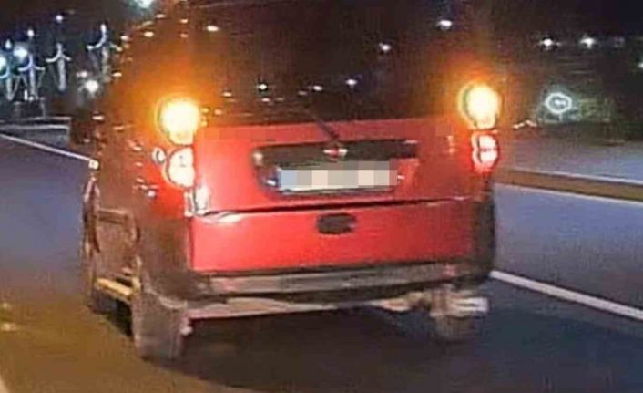 Ordu’da trafiği tehlikeye düşüren sürücüye 14 bin TL ceza