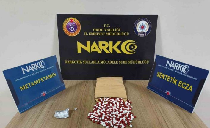 Ordu’da uyuşturucu operasyonlarında 1 tutuklamala