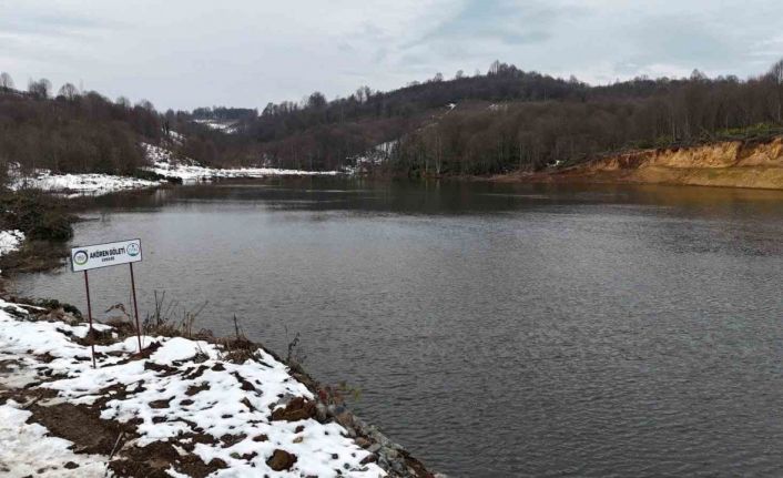 Ordu’nun su geleceğine güçlü yatırım: Akören Göleti tam kapasiteye ulaştı