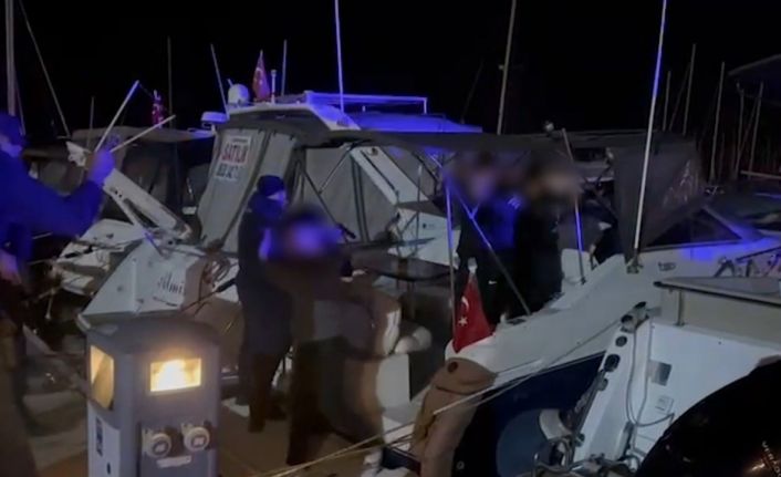 Organize suç örgütü üyeleri yurtdışına kaçarken yakalandı