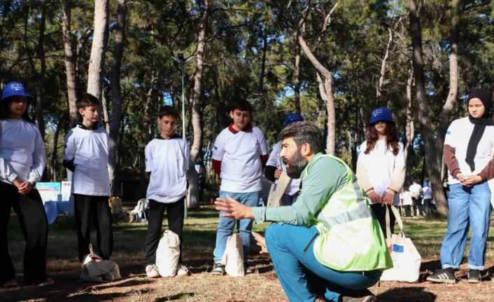 Orman ekosisteminde atıkların tehlikesi uygulamalı gösterildi