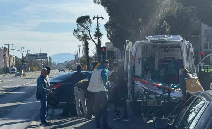 Ortaca’da trafik kazası: 1 yaralı