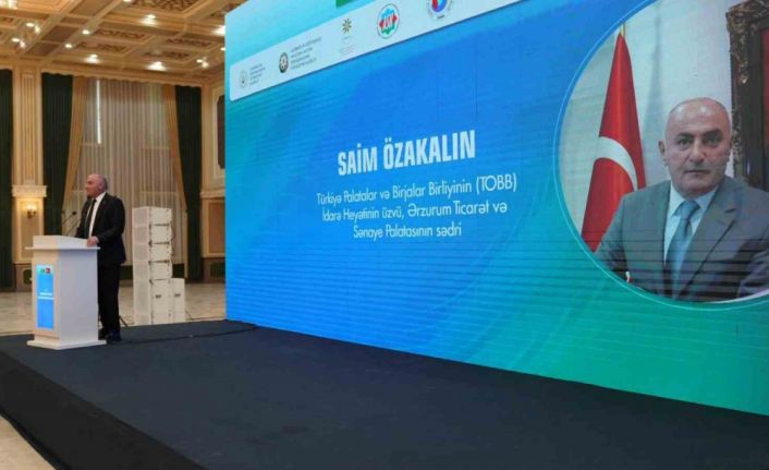 Özakalın, Türkiye-Azerbaycan bölgesel iktisadi forumunda konuştu