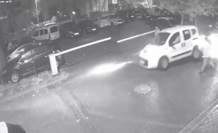 Pendik’te direksiyon hakimiyetini kaybeden sürücü ortalığı birbirine kattı