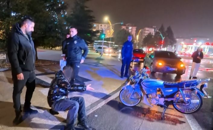 Polisten kaçan motosiklet sürücüsüne 82 bin lira ceza