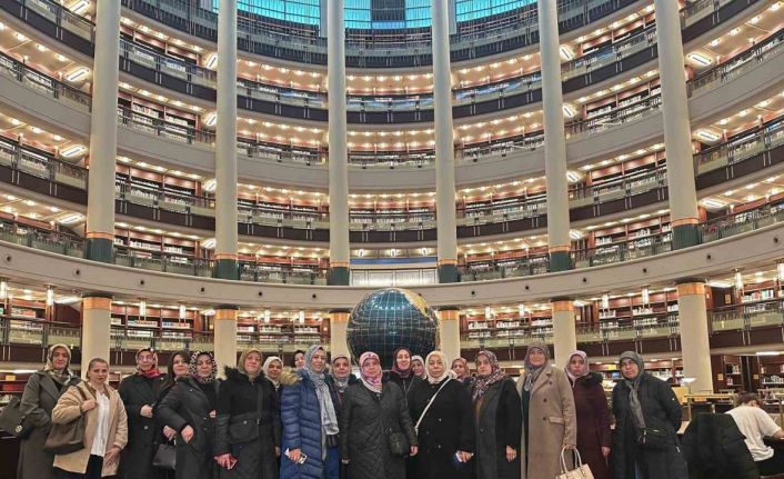 Pursaklar Belediyesi kadınlara 15 Temmuz Demokrasi Müzesi, Millet Camisi ve Millet Kütüphanesi gezisi düzenledi