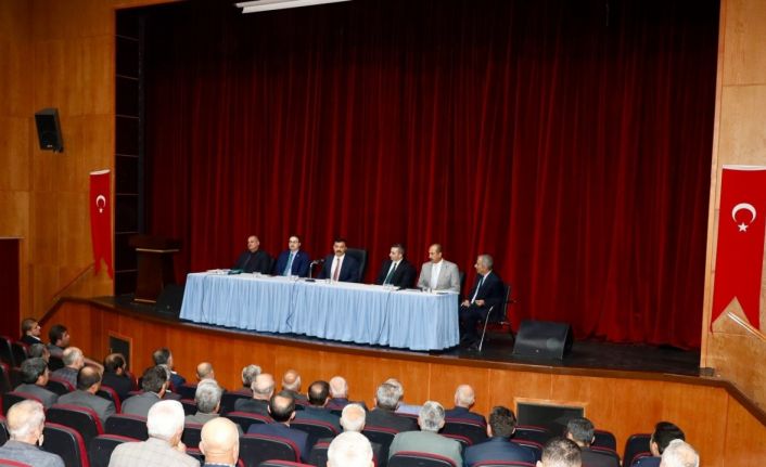 Recep İçme Suyu için geniş katılımlı bilgilendirme toplantısı düzenlendi