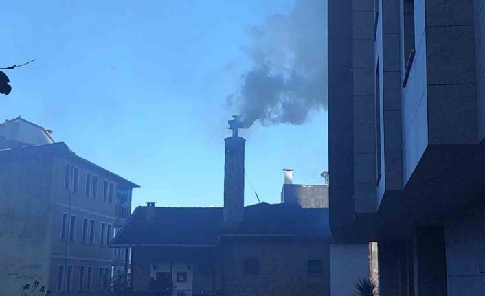 Rize’de baca yangını paniğe neden oldu