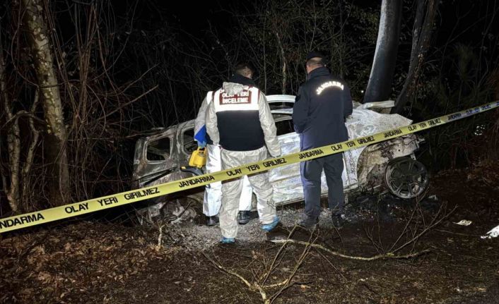 Safranbolu’da feci kaza: Sürücü araçta yanarak hayatını kaybetti