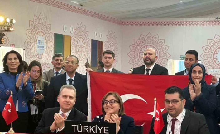 Şahin’in girişimiyle el emeği göz nuru Antep İşi Nakışı UNESCO tarafından tescillendi