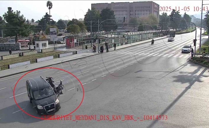 Samsun’da kazalar kameralarda