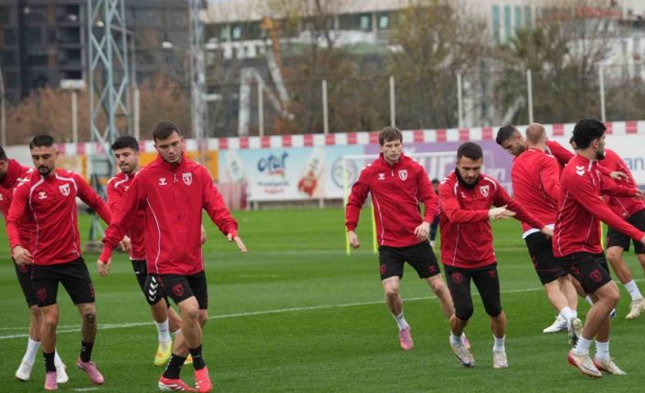 Samsunspor, AEK maçı hazırlıklarını tamamladı