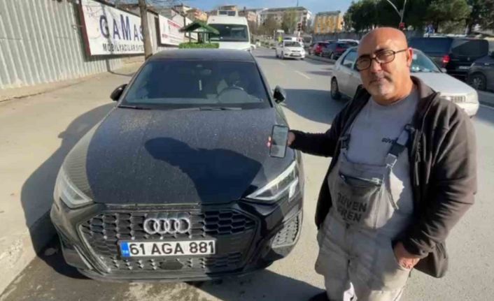 Sanayi ustası aracının başkası tarafından satışa çıkarıldığını görünce şoke oldu