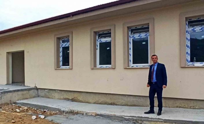 Sarıgöl’de yarım kalan okul projesi hızla tamamlanıyor