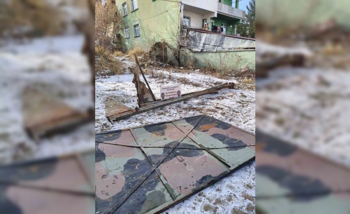 Sarıkamış’ta askeriyeden hurda malzeme çalan 2 kişi tutuklandı