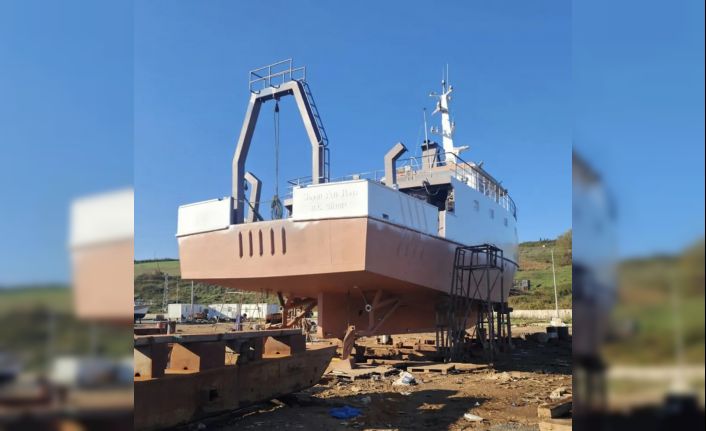 Seydi Ali Reis Gemisi teknik yenileme için karaya alındı