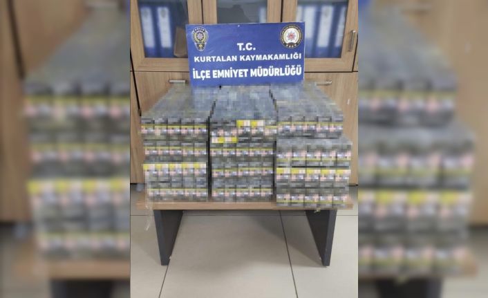 Siirt’te bir araçta bin 800 adet kaçak sigara ele geçirildi