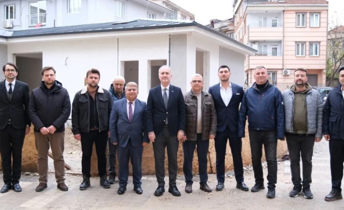 Sinanbey’in yeni aile sağlık merkezi yükseliyor