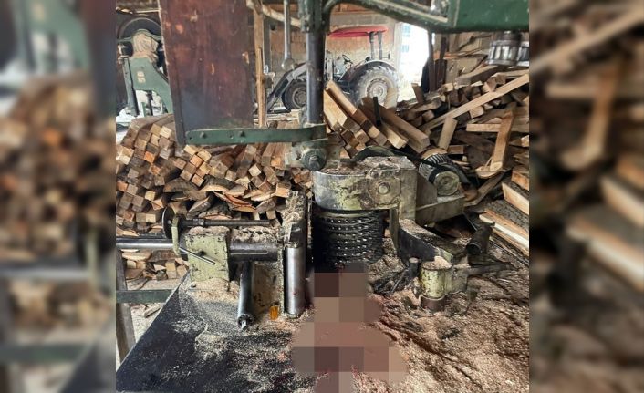 Sinop’ta iş kazası: Elini hızar makinesine kaptırdı