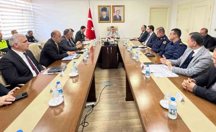 Sinop’ta kış mevsimi trafik tedbirleri toplantısı