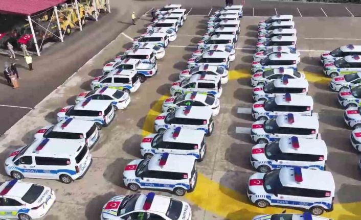 Şırnak’a 189 araçlık filo törenle teslim edildi