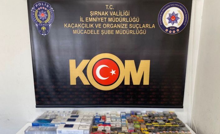 Şırnak’ta jandarma 10 milyon liralık kaçak malzeme ele geçirdi