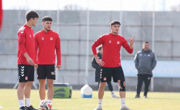 Sivasspor’da Aliağa FK maçı hazırlıkları başladı
