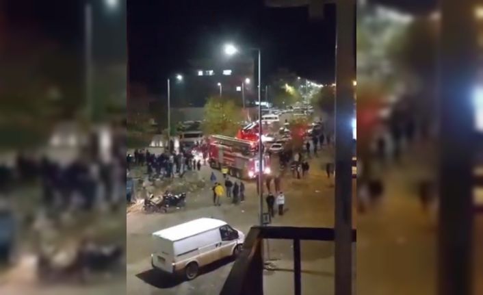 Siverek’te çıkan yangında 9 kişi dumandan etkilendi