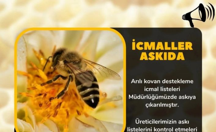 Söke’de arıcılara İcmal Listesi uyarısı