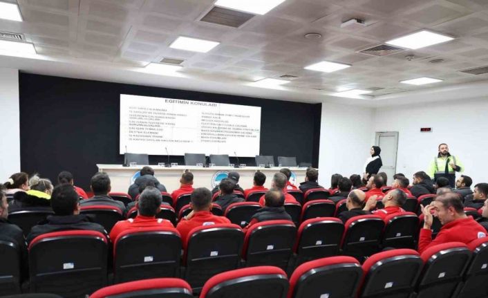 Spor A.Ş. personeline iş sağlığı ve güvenliği eğitimi