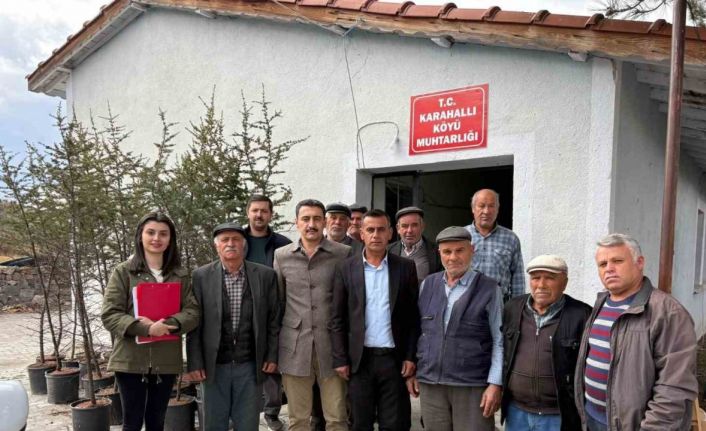 Şuhut’ta çiftçi eğitim toplantısı yapıldı