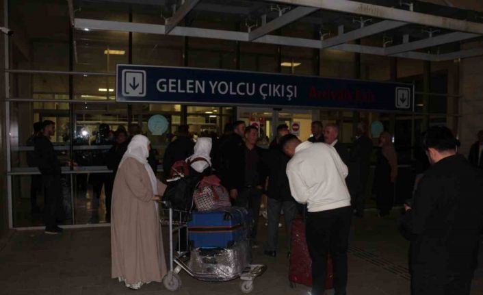 Suudi Arabistan’dan Şırnak’a ilk uçak seferi gerçekleşti