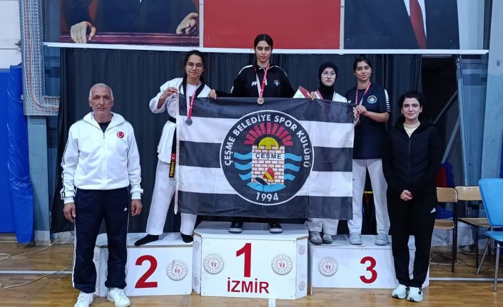 Taekwondo il seçmelerinde Çeşme Belediyespor rüzgârı