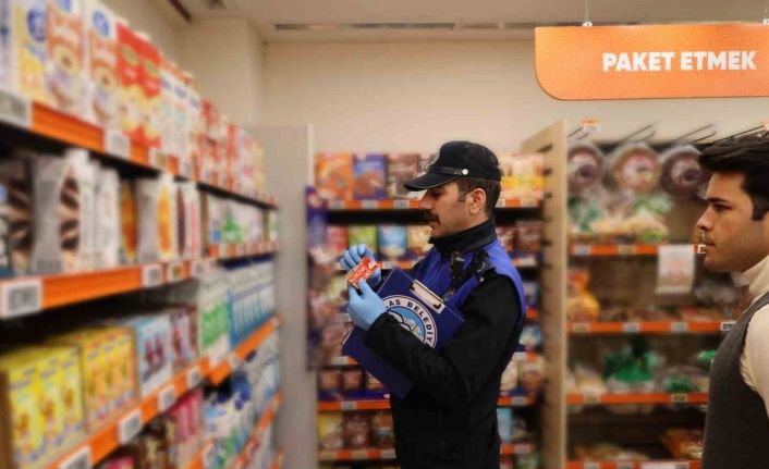 Talas’ta zabıtadan yeme içme yerlerine sıkı denetim