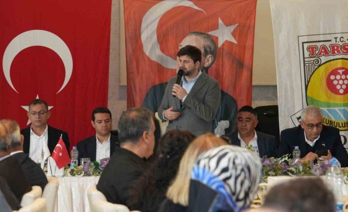 Tarsus Belediyesi ve MESKİ muhtarlarla değerlendirme toplantısında buluştu