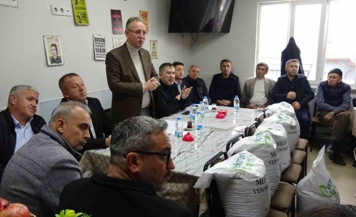 Tavşanlı’da üreticilere tohum ve gübre desteği