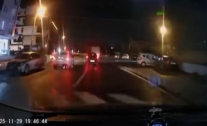 Tehlikeli kovalamaca araç kamerasında