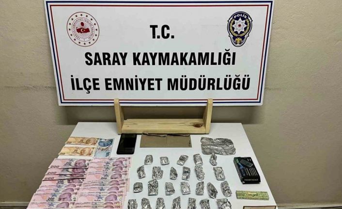 Tekirdağ polisi uyuşturucu ticaretine bir darbe daha indirdi