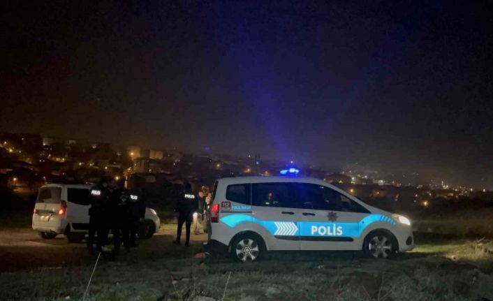 Tekirdağ’da polisi görünce elindeki silahla tarlaya girerek kaçan şahıs yakalandı