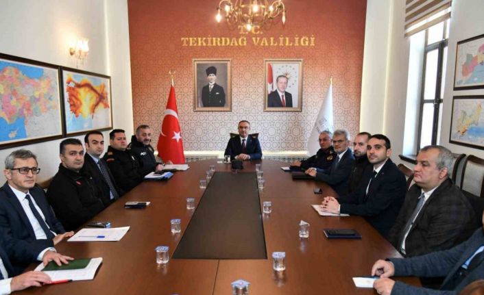 Tekirdağ’da yılbaşı tedbirleri: 2 bin 816 personel görev başında olacak