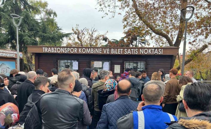 Trabzonspor’da Beşiktaş maçı biletleri satışa çıktı