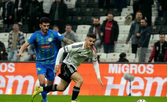 Trendyol Süper Lig: Beşiktaş: 0 - Çaykur Rizespor: 0 (Maç devam ediyor)