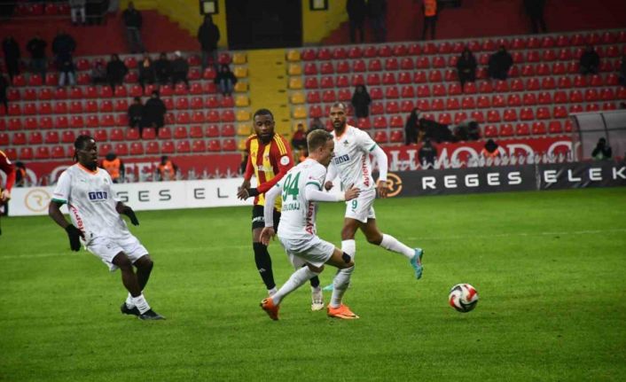 Trendyol Süper Lig: Kayserispor: 0 - Corendon Alanyaspor: 0 (Maç sonucu)