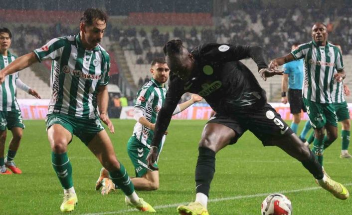 Trendyol Süper Lig: Konyaspor: 1 - Çaykur Rizespor: 1 (Maç sonucu)