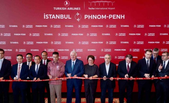 Türk Hava Yolları, Kamboçya’nın Başkenti Punom Pen’e uçuşlara başladı