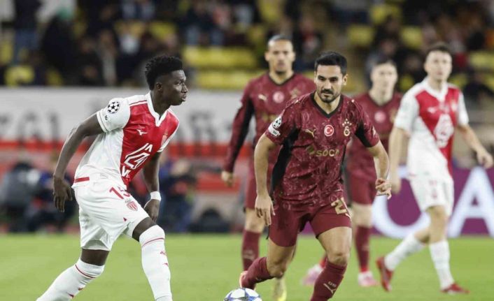 UEFA Şampiyonlar Ligi: Monaco: 0 - Galatasaray: 0 (İlk yarı)